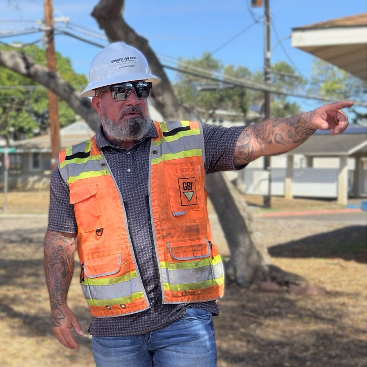 Jerry Morgado, Construction Manager for our O'ahu region, says, “I am truly blessed to be here at GBI, and my goal is to finish my career here. This company has a long history, and I am very proud to be part of that legacy.” Thanks for being part of our #GBIOhana Jerry!