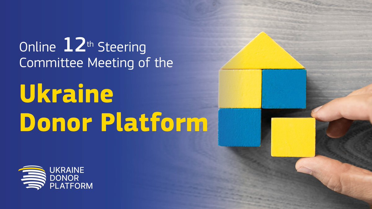 Our 12th Steering Committee meeting just concluded! Read the joint communiqué here: ukrainedonorplatform.com/wp-content/upl… 
We #StandWithUkraine 🇺🇦 🇪🇺🇺🇸 🇨🇦 🇩🇪🇫🇷🇮🇹 🇯🇵 🇬🇧 🇩🇰 🇰🇷 🇳🇱 🇳🇴 🇸🇪