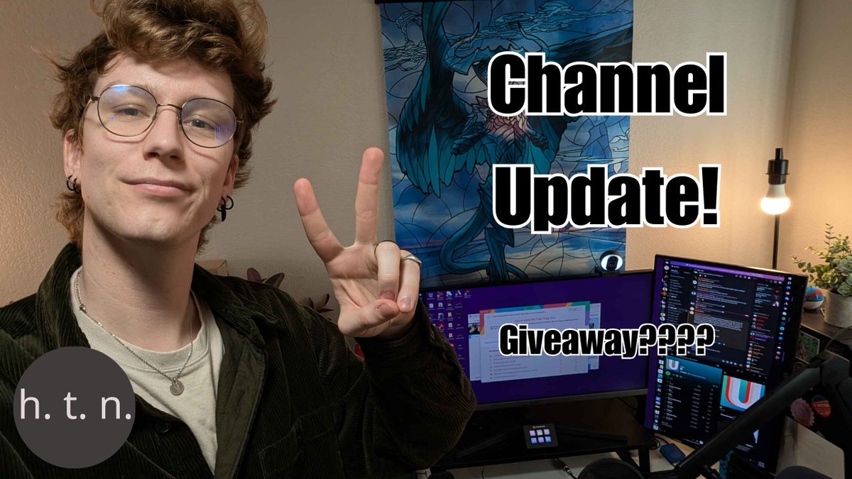 hey hey! posted a channel update video, with a giveaway at the end! retweet here, check out my 🦋 (link in the video), and comment on the video for entries, and be sure to sub to my channel! video link below
