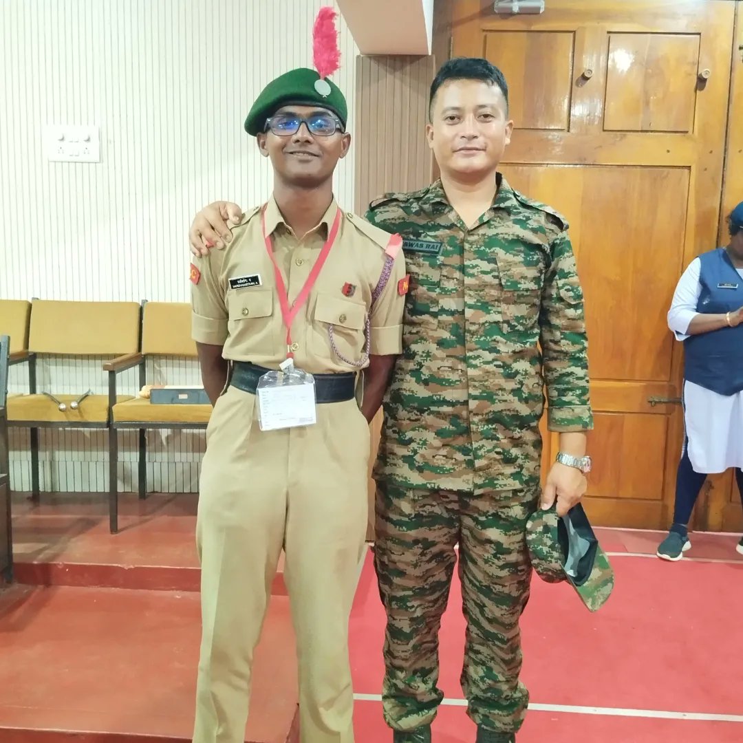 PsgcasO's tweet photo. Congratulations👏
Our CDT. Harshavarthan  had participated in Adavance Leadership Course held at National Institute of Technology, Surathkal, Karnataka.
Around 300 Cadets from various Directorates had participated in this camp.
@HQ_DG_NCC @NCCDte_TNPAN https://t.co/qzzbhPqayh