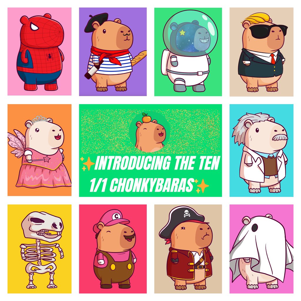 30X CHONKY BARAS GTD WL GA

To Enter:

- Follow <a href="/chonkybaras_abs/">ChonkyBaras</a> &amp; <a href="/johnjassper/">JASSP3R ♞</a> 
- Like &amp; Retweet 
- Tag 2 friends

Ending in 24hrs 🕰️ | Goodluck