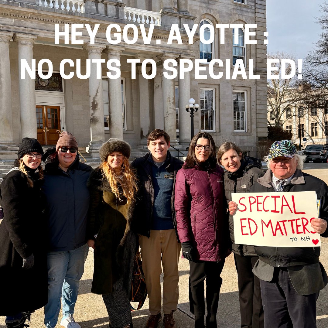 "Cutting special education funding while expanding taxpayer subsidies for private schools, which will disproportionately benefit the top 1% and lack fiscal accountability to protect taxpayers, is a disservice to Granite Staters." -<a href="/AlexisSimpsonNH/">Rep. Alexis Simpson</a>

#NHPolitics