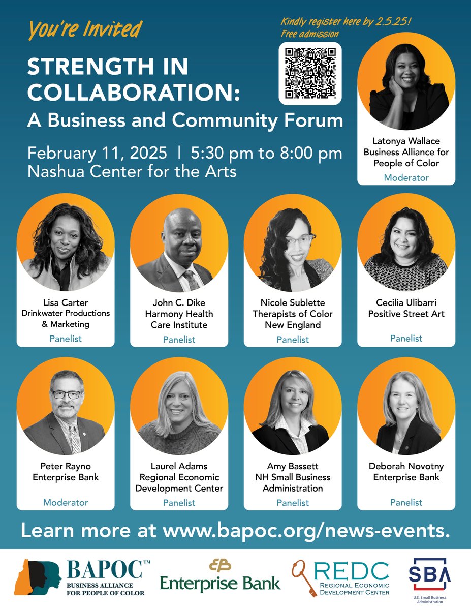 Don't miss this incredible opportunity to network, learn, and grow! We are proud to support the Business Alliance for People of Color in bringing our community together.

Click the link below to secure your spot. Your future's success could start here! bit.ly/4h5P0MI