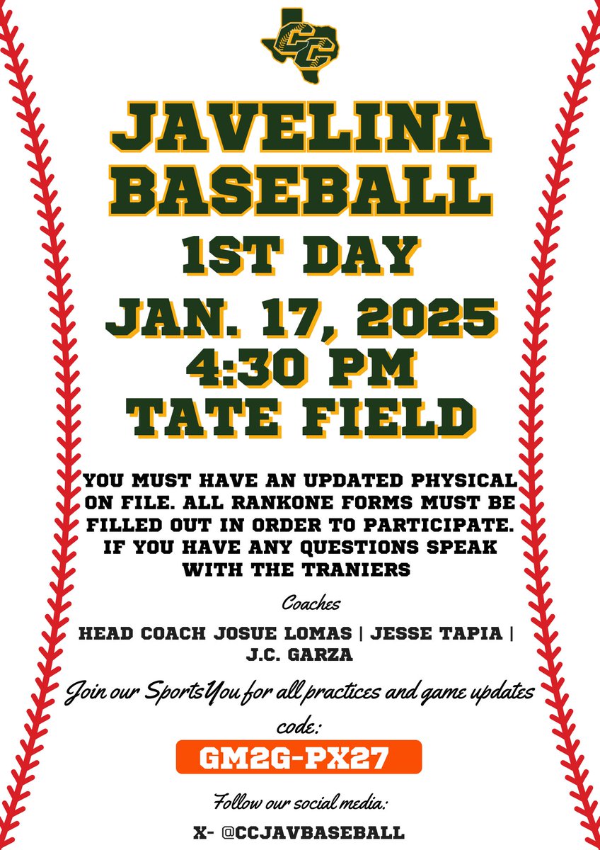 CCJavBaseball's tweet photo. 🚨Breaking News🚨 https://t.co/hEC5jBQWrX