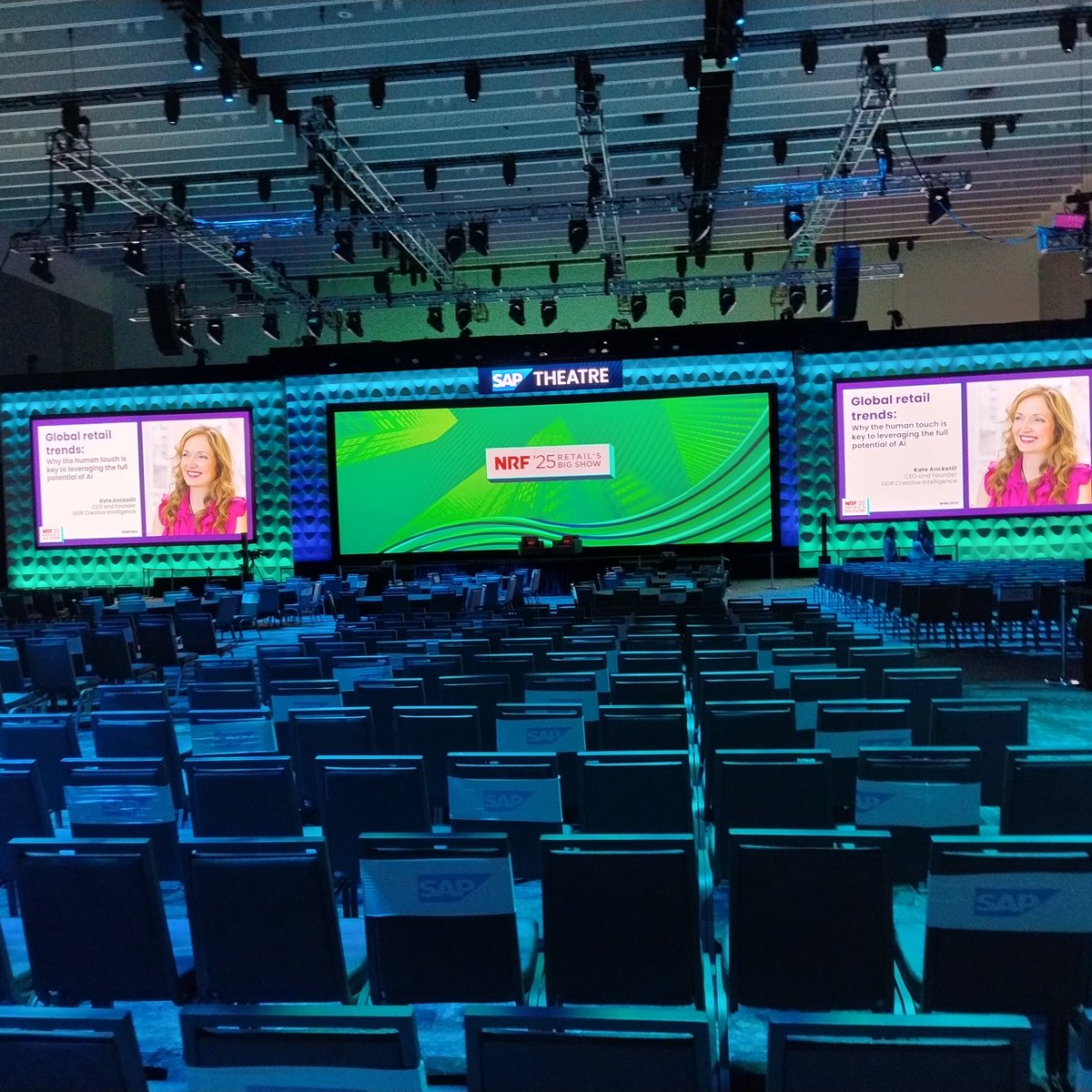 gdruk's tweet photo. Don’t miss our CEO Kate Ancketill presenting on the SAP stage at the #NRF2025 today at 2:30pm local time in NYC.  @NRFnews https://t.co/TtBz6KYMW3