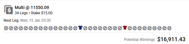 beanbagdata's tweet photo. The decision to not post the new analysis may lead to someone taking a risk.
We have attached our selection of the four matches combined into a 'Lucky 15' ticket.
'Lucky 15':
4 singles
6 doubles
4 trebles
1 four-fold accumulator https://t.co/9XxNI6W1vw