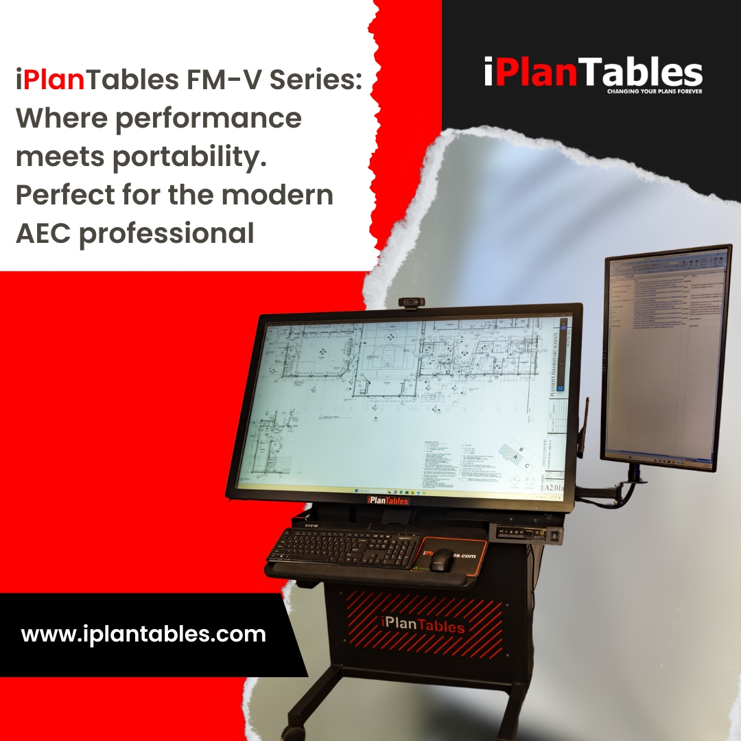 iPlanTables's tweet image. The iPlanTables FM-V Series Workstation is the ideal solution for professionals in the AEC  industry. It provides mobility and performance with a 43”,49” or 55” 4K touchscreen.
iplantables.com/iplantables-v-…

#iplantables #aecindustry #sitstandworkstation #usa #constructionindustry