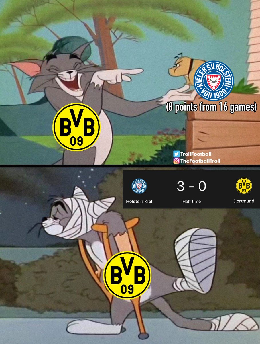 Holstein Kiel is humiliating Borussia Dortmund