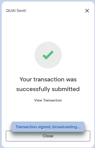 amit0xic's tweet photo. @expanduse @QuaiNetwork you can go mint! 

crossing fingers the tx doesn't fail again 🤞 https://t.co/DH258mSlI2