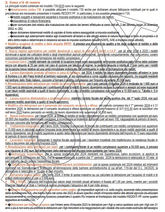 Aperta la stagione dichiarativa 2025. Online le prime bozze delle dichiarazioni 730 e 770 - Finanza &amp; Fisco finanzaefisco.com/bozze-730-e-77…