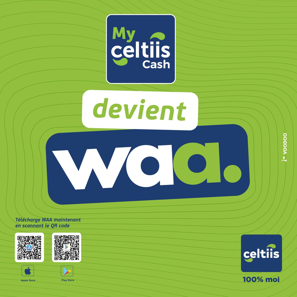celtiisbj's tweet photo. La révolution numérique a commencé !

Passe le message au voisin 🗣️ et ensemble, ouvrons la porte pour découvrir plus de nouveautés ✨.

#Celtiis100PourcentMoi #MobileMoney #CeltiisCash https://t.co/URpgaeLlYr
