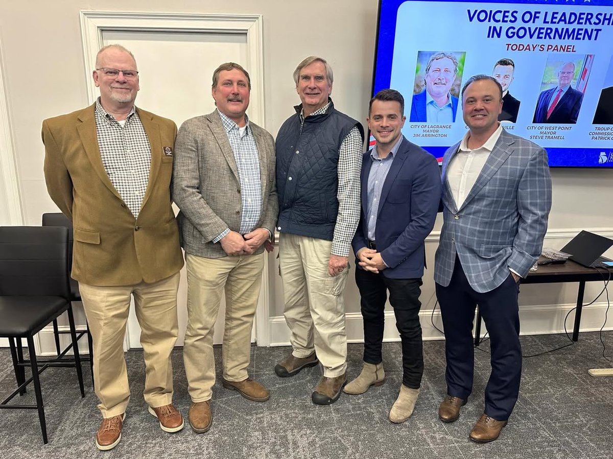 The Voices of Leadership in Government Luncheon with the LaGrange - Troup County Chamber of Commerce was a wonderful afternoon connecting with the community and discussing the decisions shaping our future in Troup County. Thank you to everyone who made this event a great success.