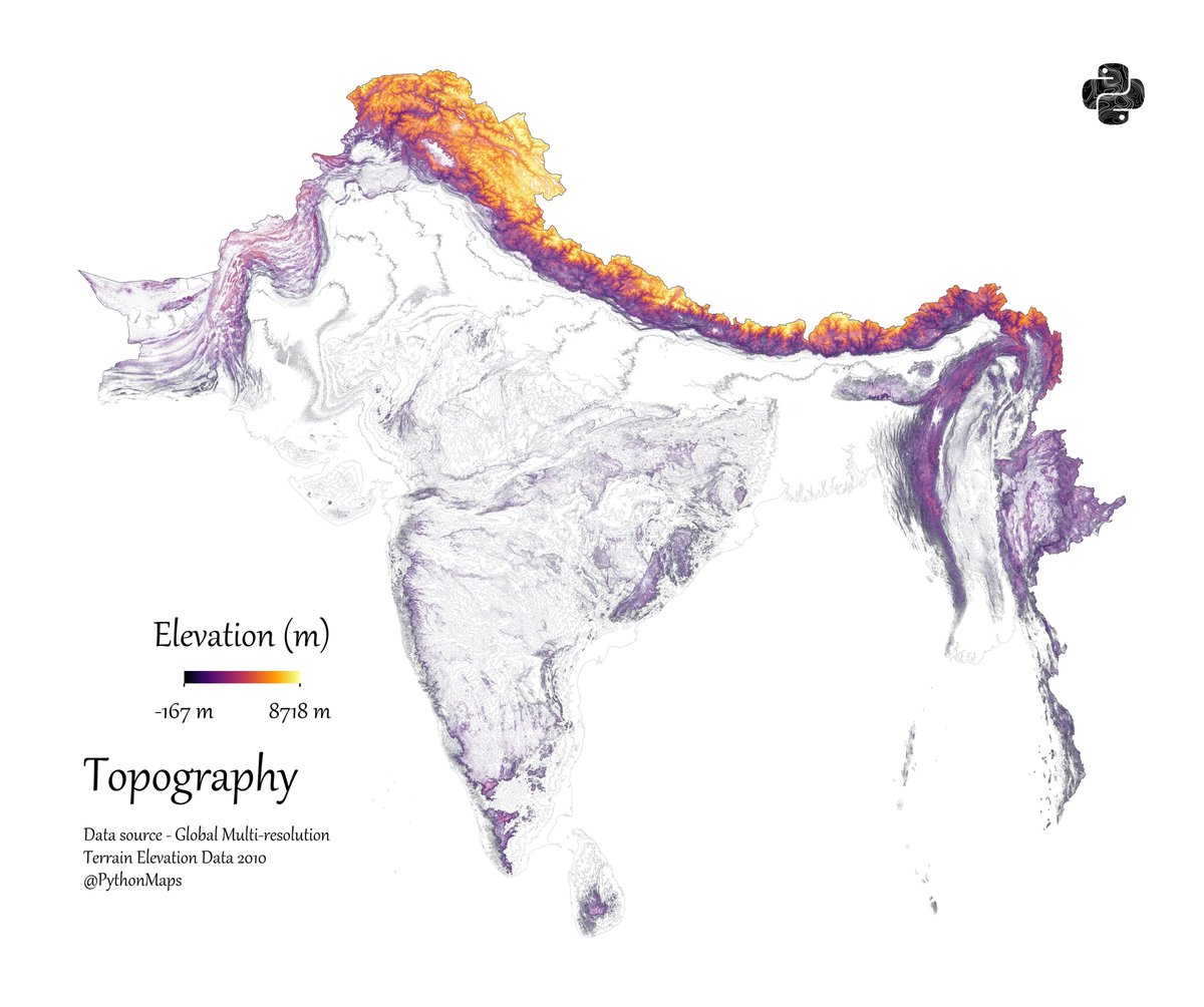 Python Maps tweet media