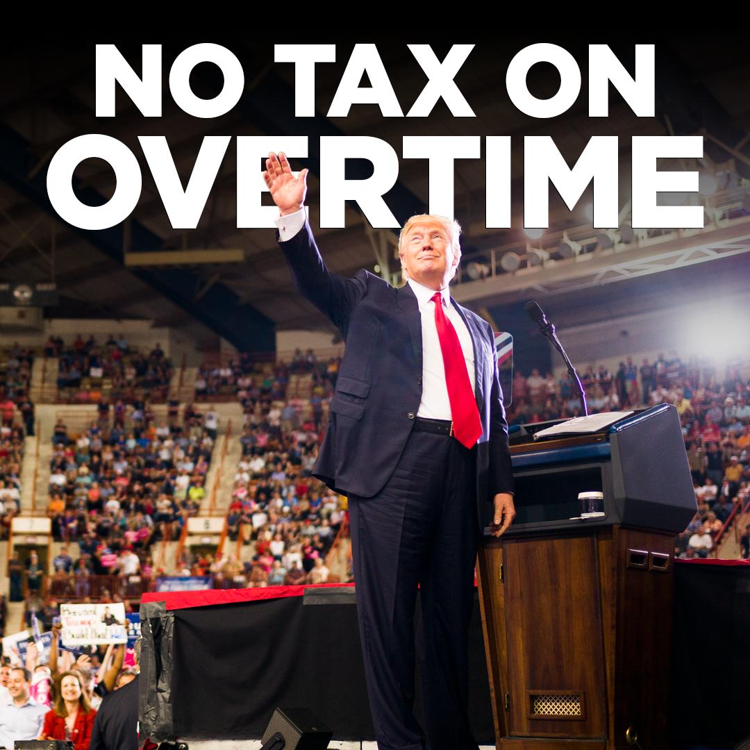 Republicans's tweet photo. President Trump's plan to put more money in your wallet! 🇺🇸 https://t.co/9TfbIs48gp