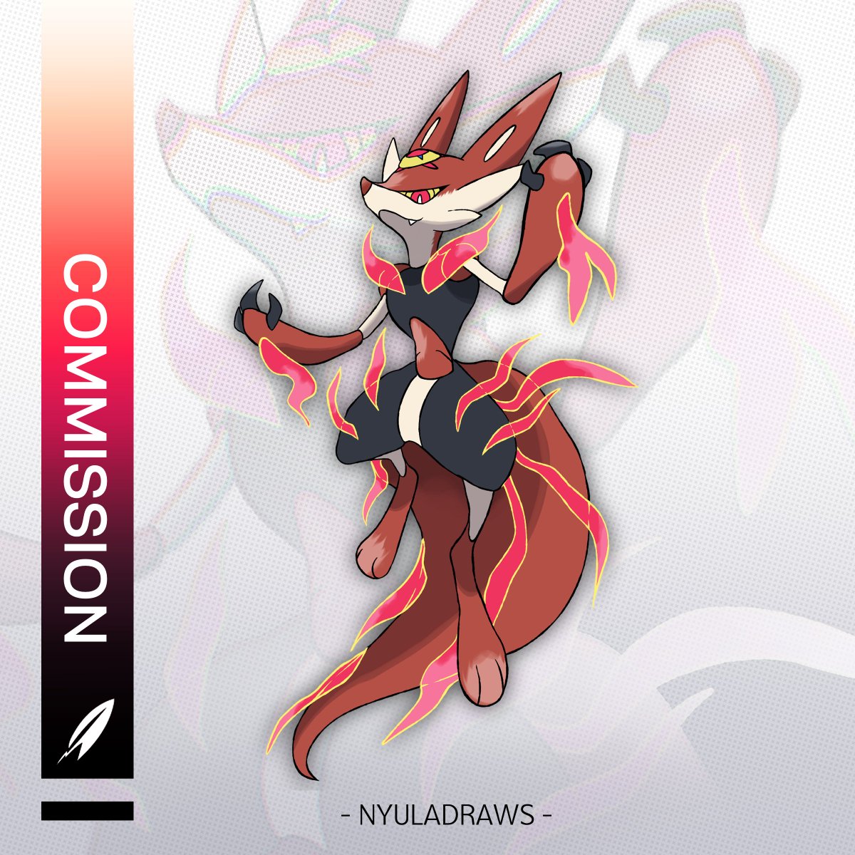 A commission that should have been published a long time ago😅

#pokemon #pokemonart #fakemon