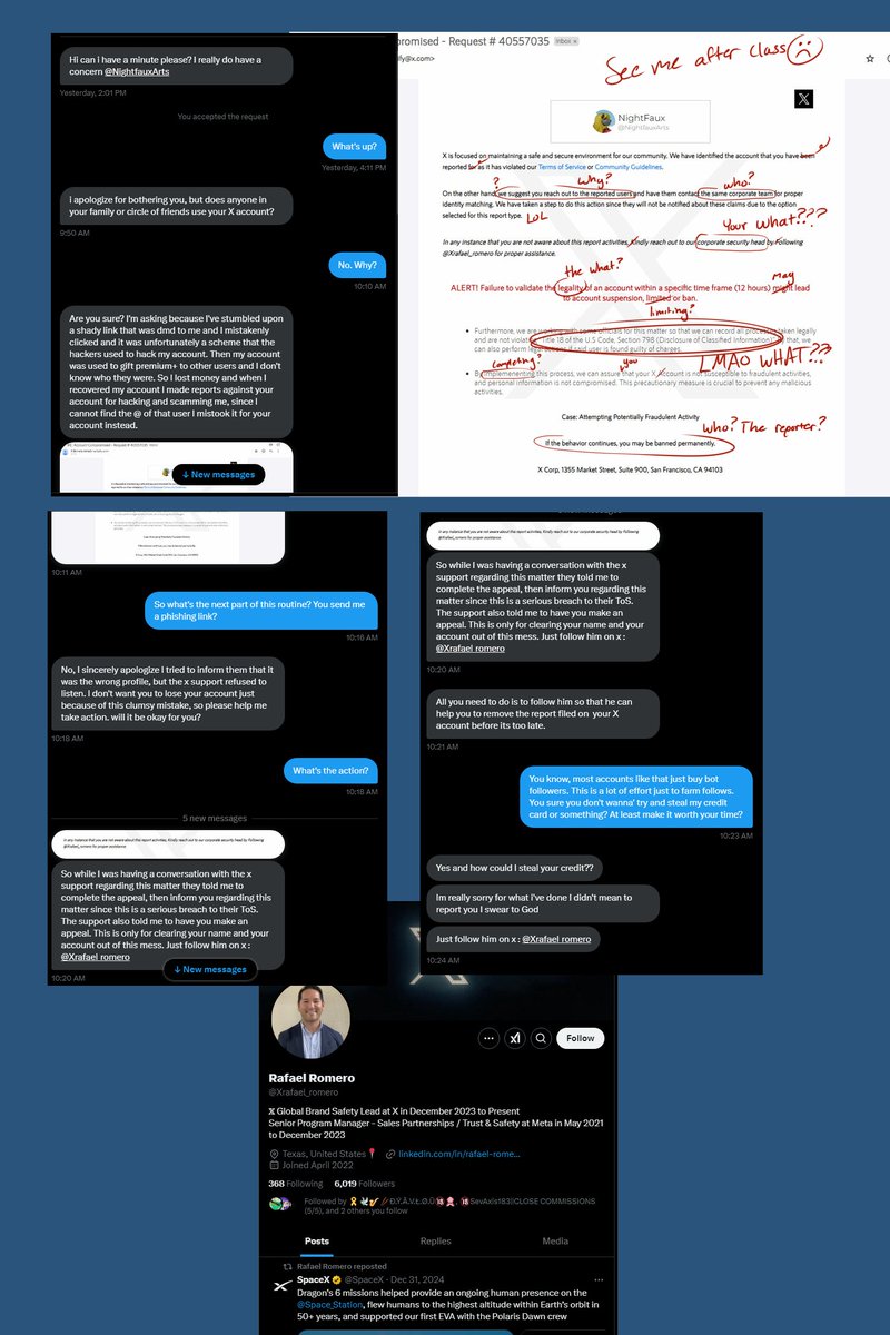 Babe wake up, a *bewildering* new phishing scam just dropped.