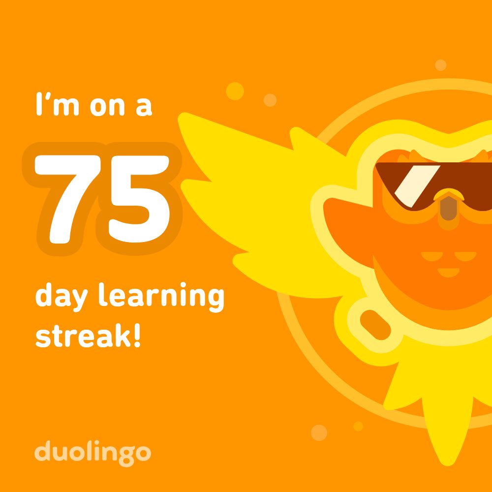 Learn a language with me for free! Duolingo is fun, and proven to work. Here’s my invite link: invite.duolingo.com/BDHTZTB5CWWKTT…