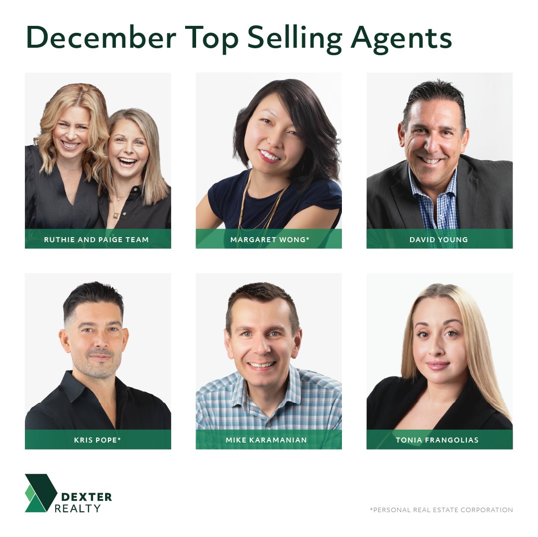 dexterrealty's tweet photo. Well done to our top selling realtors for December! π‘ Call one of our agents today to start your journey.
β
#yvrre #vanrealtor #vanre #BCRE #vancityrealestate #yvrrealestate #yvrrealtors #yvrrealtor #vancouverre #vancouverrealestate https://t.co/imQmfMH5tW