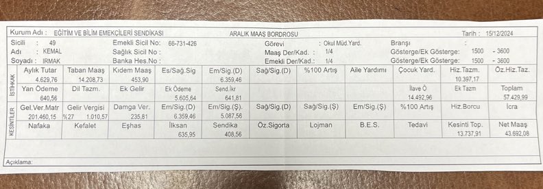 TurhanBozkurTV's tweet photo. 💡 Yandaş Memur-Sen’in genel başkanı Ali Yalçın’ın aylık 500 bin TL maaş aldığı ortaya çıkmıştı.

💳 KESK’e bağlı Eğitim-Şen’in başkanı Kemal Irmak maaş bordrosunu yayımladı. https://t.co/TjiKI0F1TJ