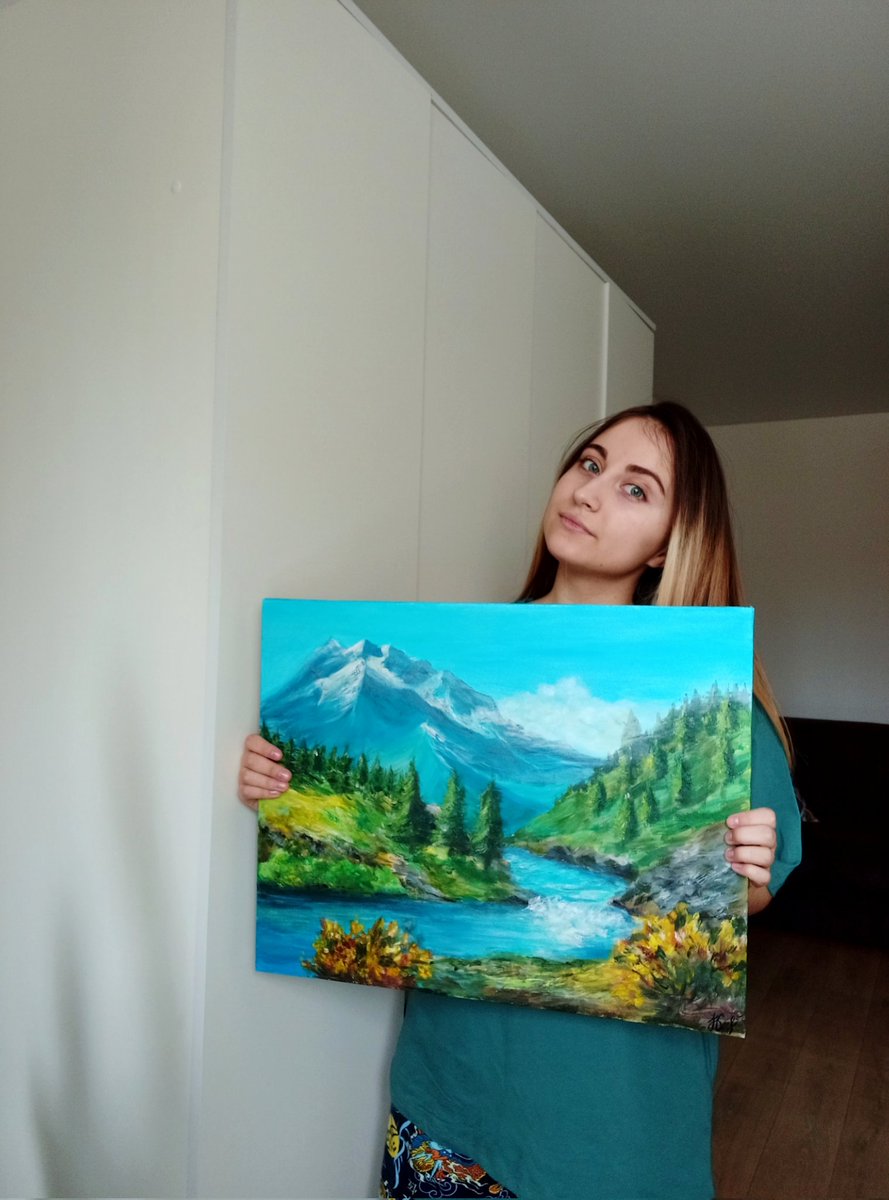 roni_sa7's tweet photo. Mountain 🌄 40×50,2024

#mountanna #artshare #painter #like #follo4folloback #beautifulpost #WorkFromHome #artist #Almaty #LandscapeArt #world #newart https://t.co/tCgOT51SwD