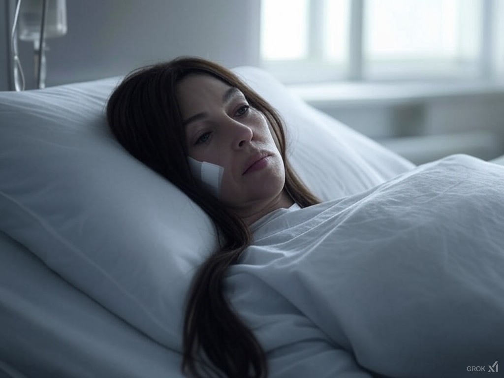 Y'a Monica Bellucci qui m'a envoyé un e-mail pour me demander si je pouvais l'aider avec ses frais d'hôpital, je fais quoi ?