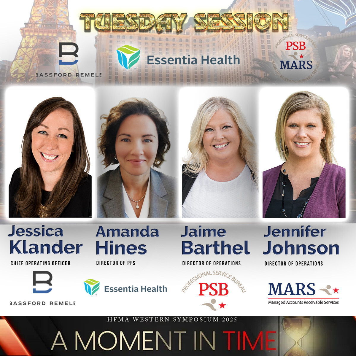PsbMars's tweet photo. We are excited to have the opportunity to speak at the Western Region Symposium!

Even more exciting is the fact that our session will be headlined by Jessica Klander from Bassford Remele, Amanda Hines from Essentia Health, and our very own Jaime Barthel &amp; Jennifer Johnson! https://t.co/mGrghM8wJI
