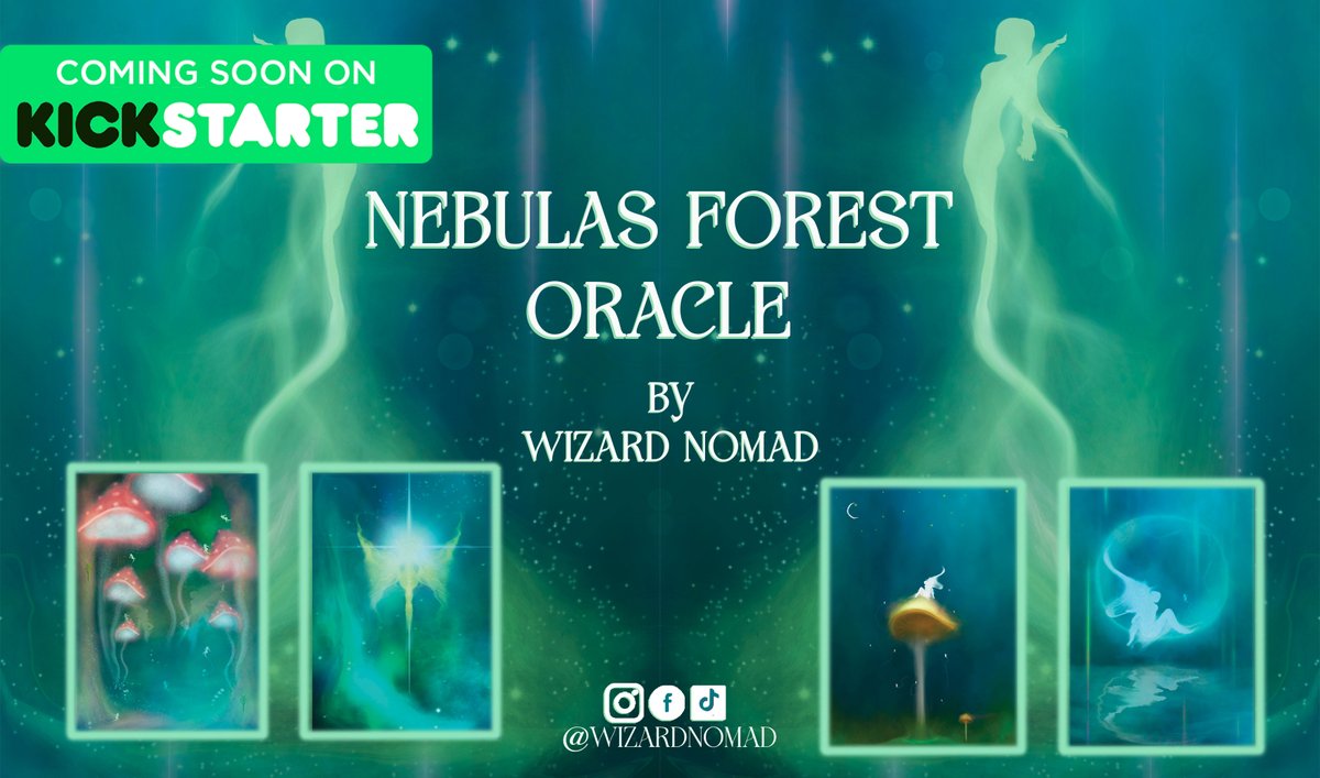 wizardnomad's tweet image. Coming Feb 1st!...Live on Kickstarter kickstarter.com/projects/wizar… #oracledeck #kickstartercampaign #selpublished