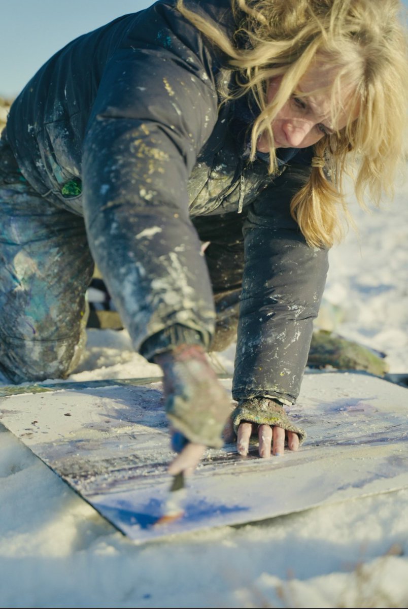 Pascale Rentsch RSW (@pascalerentsch) on Twitter photo | am so engrossed when painting, it feels like I am ‘in it’.
It becomes one moving action.
feeling,
moving,
painting,
letting go,
reacting,
and being in the moment wholeheartedly.
Painting in the snow from our filming day
For <a href="/ScottishGallery/">The Scottish Gallery</a> exhibition beginning of June. | am so engrossed when painting, it feels like I am ‘in it’.
It becomes one moving action.
feeling,
moving,
painting,
letting go,
reacting,
and being in the moment wholeheartedly.
Painting in the snow from our filming day
For <a href="/ScottishGallery/">The Scottish Gallery</a> exhibition beginning of June.