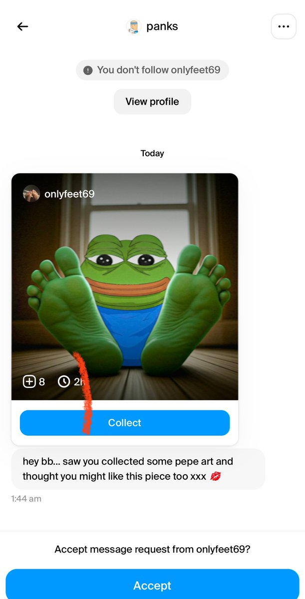 green tweet media