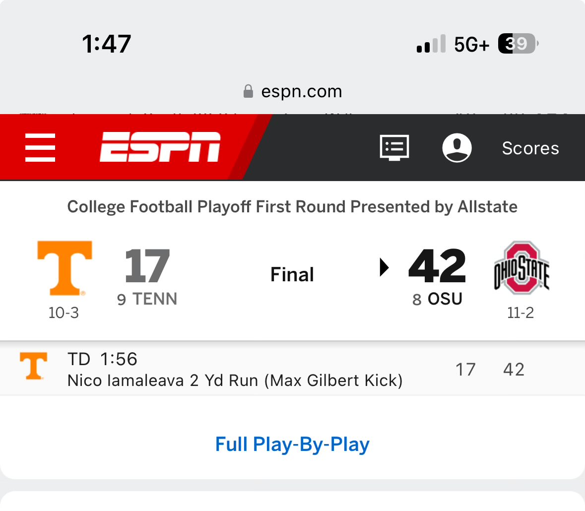 LT_Hach's tweet photo. @ryenarussillo When the SEC scores a pity touchdown to cut it to 25 points… “It Just Means More” https://t.co/4aETakCjzN