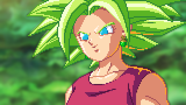 Gokuspriter888's tweet photo. Kefla Ssj pixel art! https://t.co/wRuMN8Ieqv