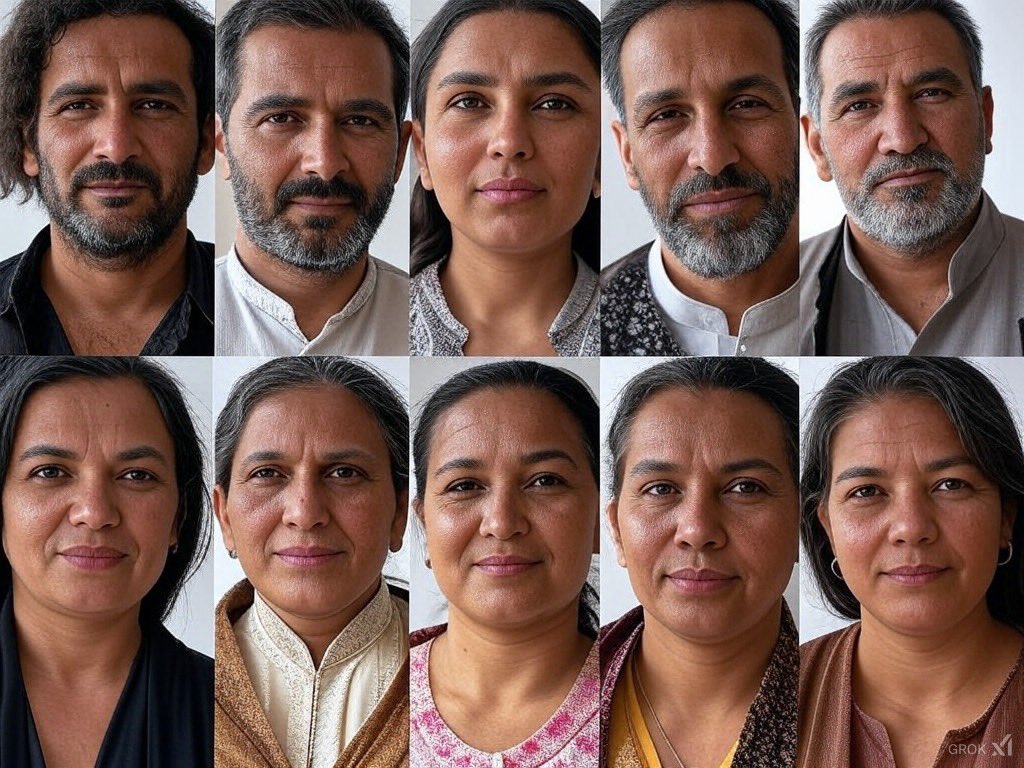 “Jin, Jiyan, Azadi”

Hintçesi; “जीन, जीवन, आज़ादी”
(Jeen, Jeevan, Azadi)

Türkçesi; “Kadın, Yaşam, Özgürlük”

Resimdeki Kürtleri ve Hintlileri ayırın;