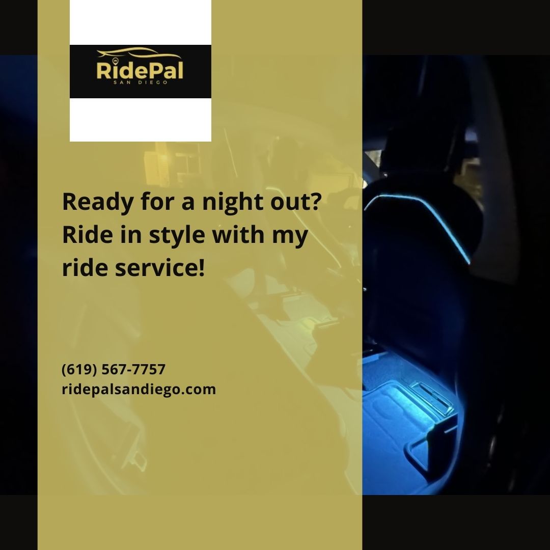ridepalsandiego's tweet image. Make your night out unforgettable with my transportation service. From dining to dancing, I’ve got your ride covered. Let’s make it a night to remember! #NightOutTransportation #RidePalSanDiego
ridepalsandiego.com