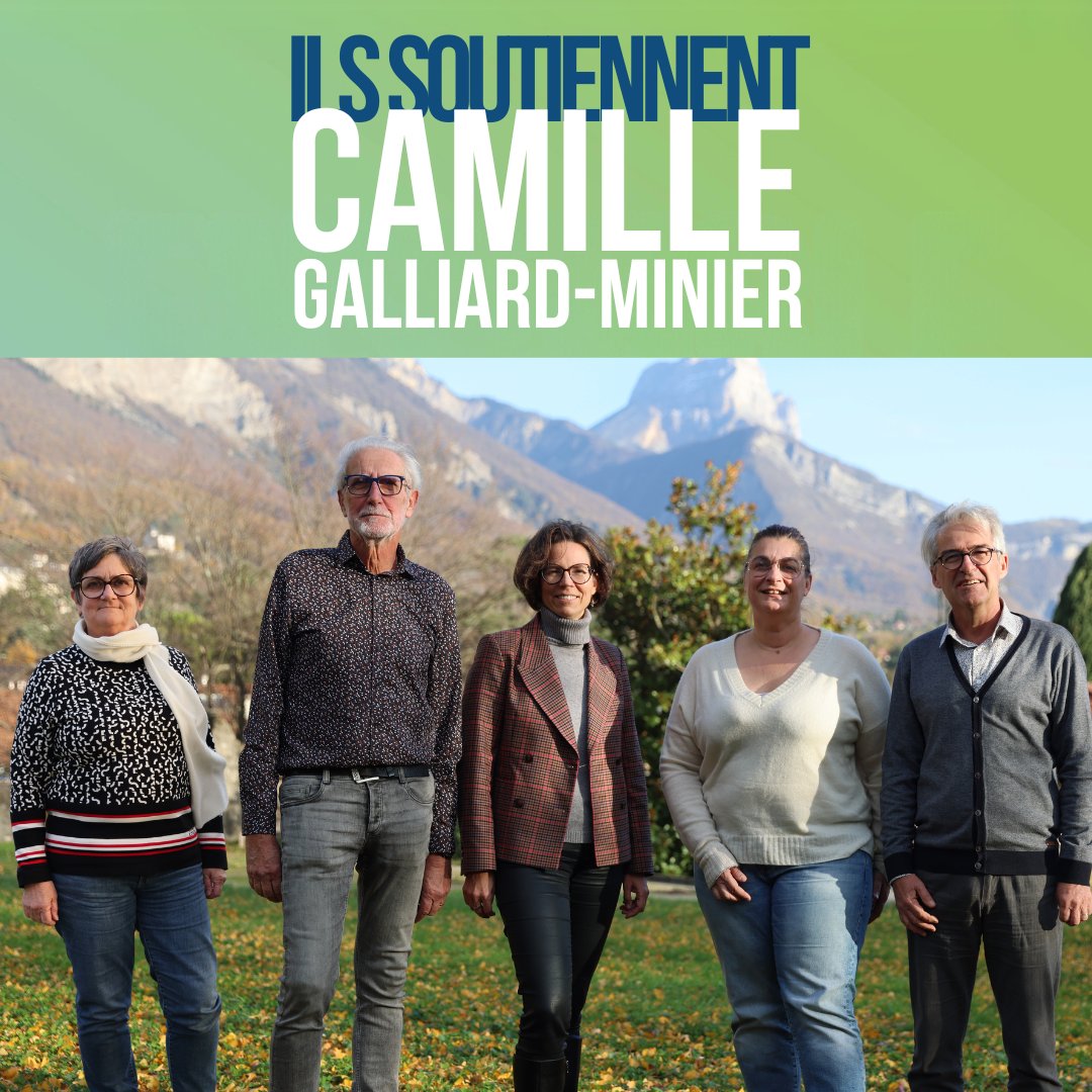 Après les maires de #SaintNazairelesEymes, #MontbonnotSaintMartin, Bernin et Biviers, je suis honorée de pouvoir compter sur le soutien de <a href="/HenriBaile/">Henri Baile</a> , maire de #SaintIsmier, et de Dominique Escaron, maire du #SappeyenChartreuse

Merci ! 
👇