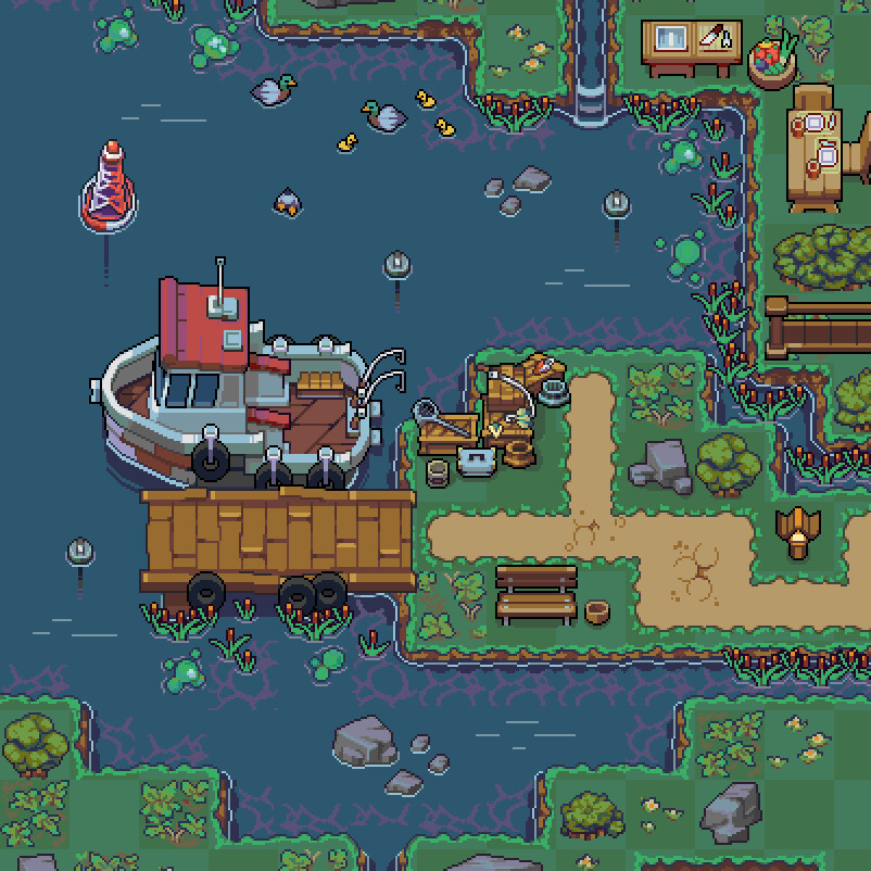 Grigoreen's tweet photo. Hello #PortfolioDay 
I'm Igor, a pixel artist from Moldova. I love drawing cozy and colorful locations and interiors.😊

Check more of my works here https://t.co/FUkWiK22Bt

#pixelart https://t.co/nGc361lNOy
