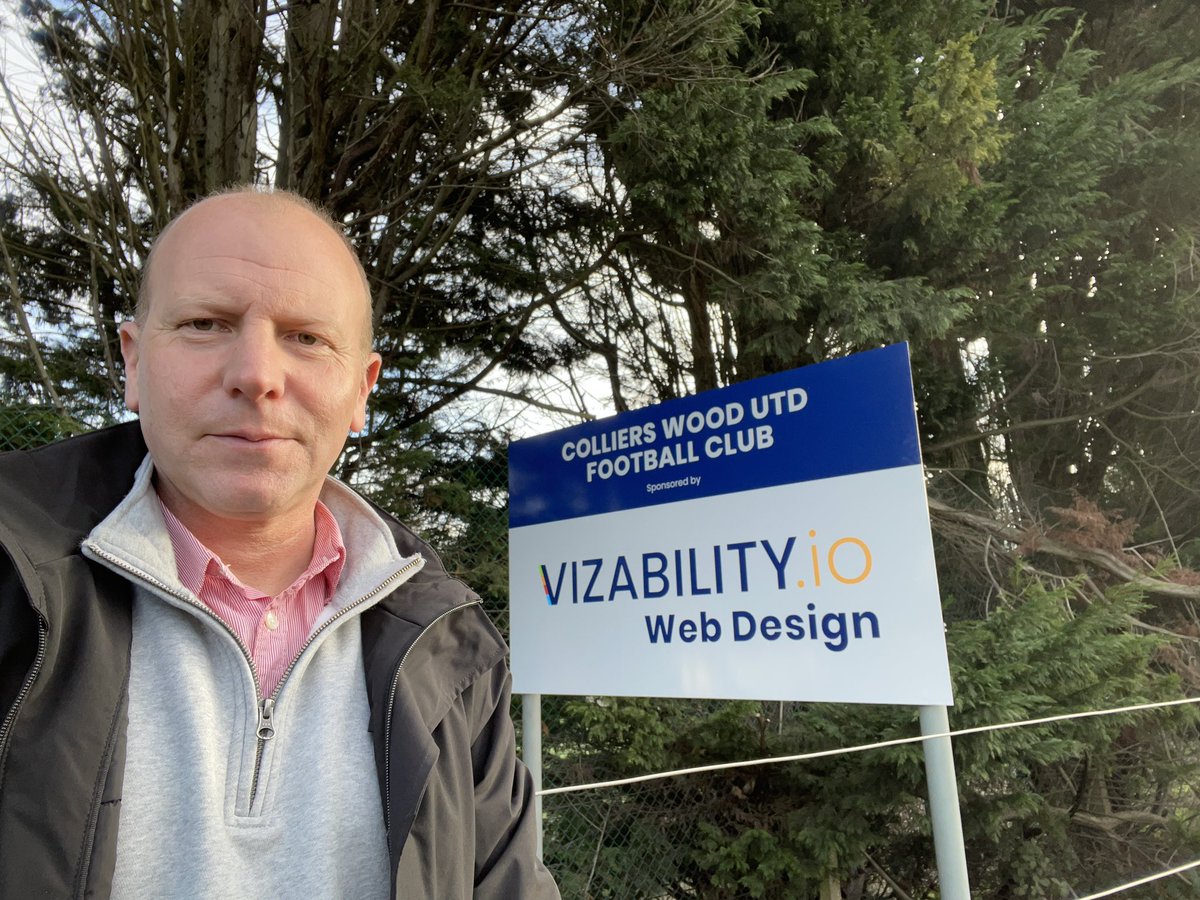 Vizabilityio's tweet photo. Proud to sponsor @wood_utd! ⚽ At https://t.co/3pSPz2Dmo1, we’re great at helping businesses thrive with standout website and app design. Here’s to a winning partnership at Colliers Wood United FC! 🏆👏 #LondonWebDesign #ColliersWoodUnited #Vizabilityio https://t.co/hMzbWxAtyJ