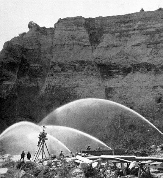 In Jan 1884, CA passed the nation's first environmental law banning hydraulic mining. The effort was led by Yuba-Sutter farmers, who saw the negative impacts of mining, which are still felt today. That's why we continue to invest in flood risk reduction, river restoration &amp; more.