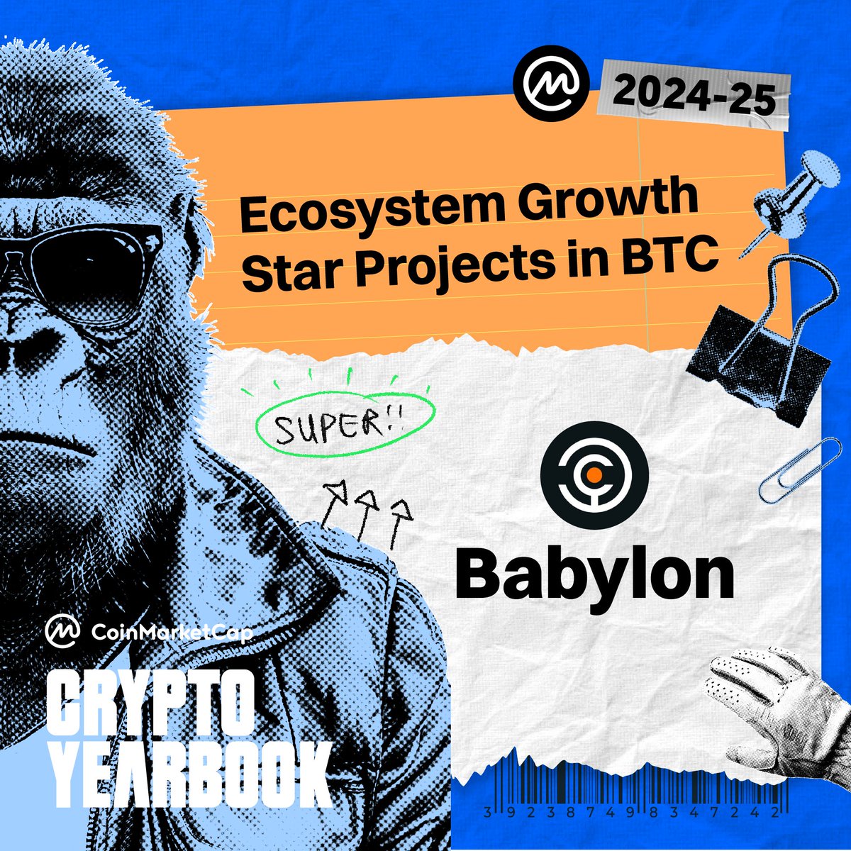 ₿ Bitcoin Renaissance:

• $ORDI Leading the inscription revolution
• <a href="/babylonlabs_io/">Babylon</a> Bringing BTC to DeFi

Old generational moves for new generational wealth..

2/5