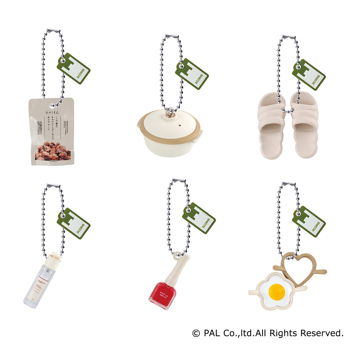 告知】 ／ #3COINS ミニチュアチャーム （税込300円） ＼ 生活雑貨