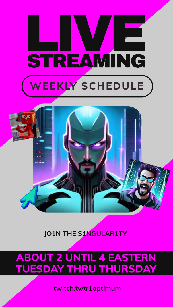 tr1optimum's tweet image. 🔴 LIVE NOW 🔴 Over on Twitch!

I’m excited to share that I’ll be hosting a few #sponsored streams in the coming weeks! 🎉 Full transparency: these were free, and I’m not being paid, but your support will help me unlock BIGGER opportunities in the future.

#gotitfree