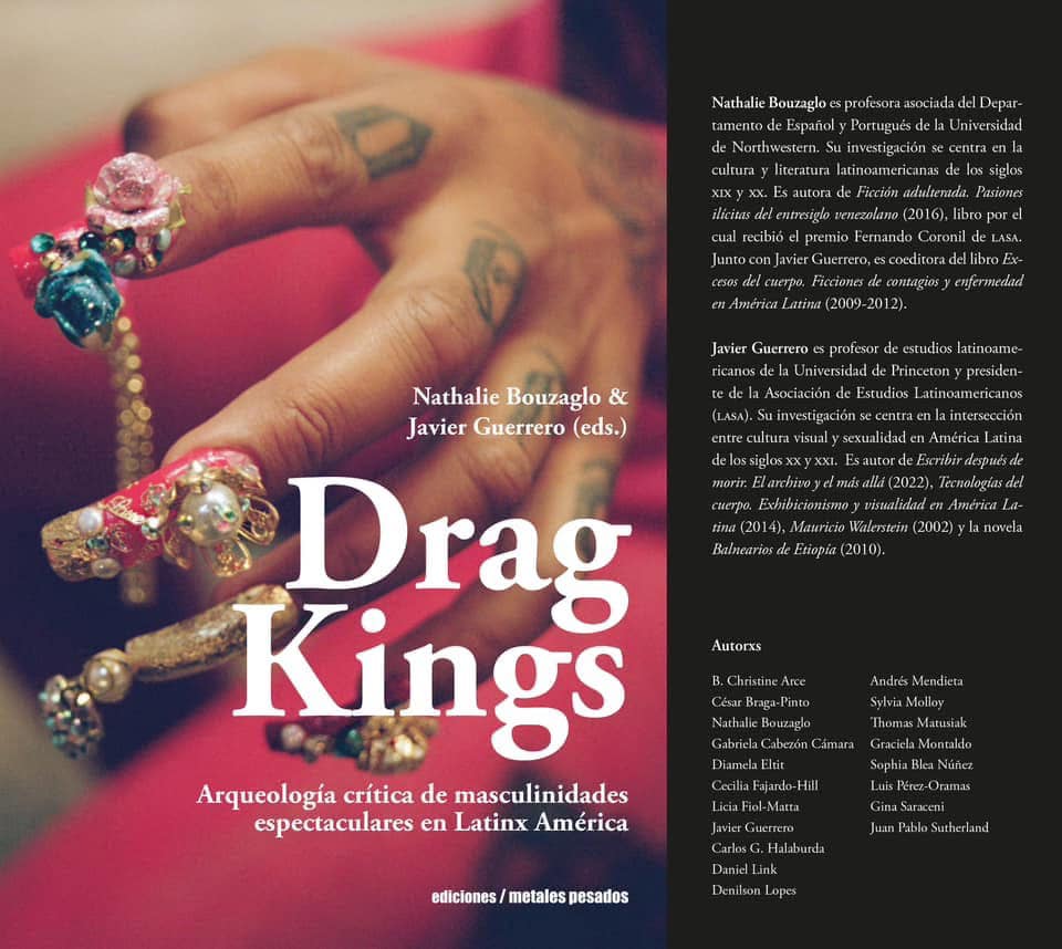 Larry La Fountain @larrylafountain dot bsky (@larrylafountain) on Twitter photo ¡Felicidades Nathalie Bouzaglo, Javier Guerrero <a href="/JGuerrero2023/">Javier Guerrero</a> y autorxs por la próxima publicación de Drag Kings: Arqueología crítica de masculinidades espectaculares en Latinx América con Metales Pesados (Chile)! metalespesados.cl ¡Felicidades Nathalie Bouzaglo, Javier Guerrero <a href="/JGuerrero2023/">Javier Guerrero</a> y autorxs por la próxima publicación de Drag Kings: Arqueología crítica de masculinidades espectaculares en Latinx América con Metales Pesados (Chile)! metalespesados.cl