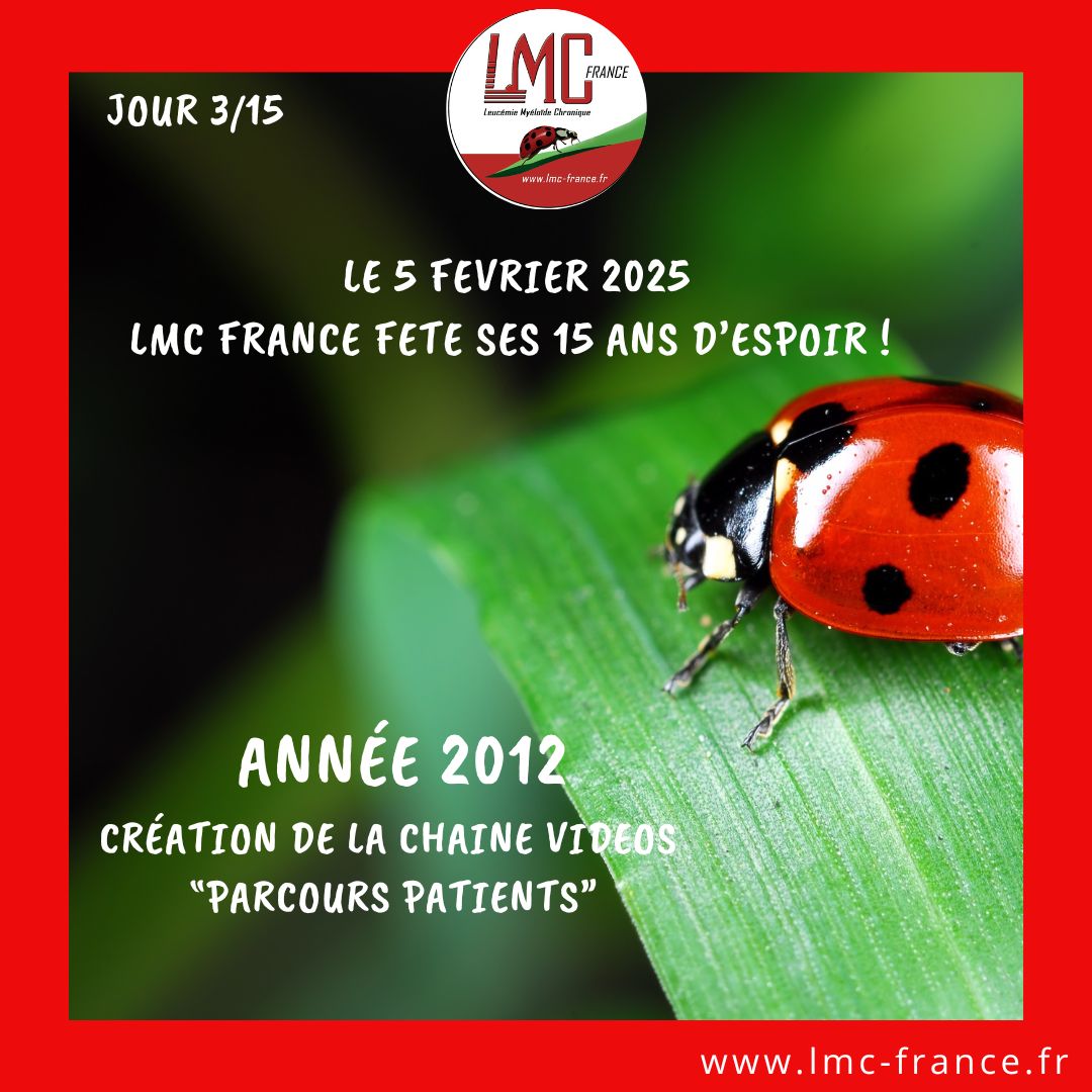 LMCfrance's tweet photo. 🌟 2012 – Création de la chaîne vidéo "Parcours Patients" 🌟Découvrez ces échanges inspirants 💙 ici : https://t.co/YFGVNpfvpd au travers des interviews de Mina Daban, présidente de LMC France, pour rendre  l'information sur la LMC claire et accessible à tous. https://t.co/zL8af54qGd