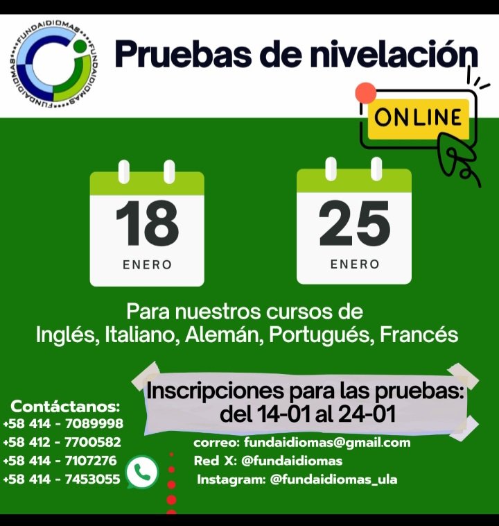 Fundaidiomas (@fundaidiomas) on Twitter photo 