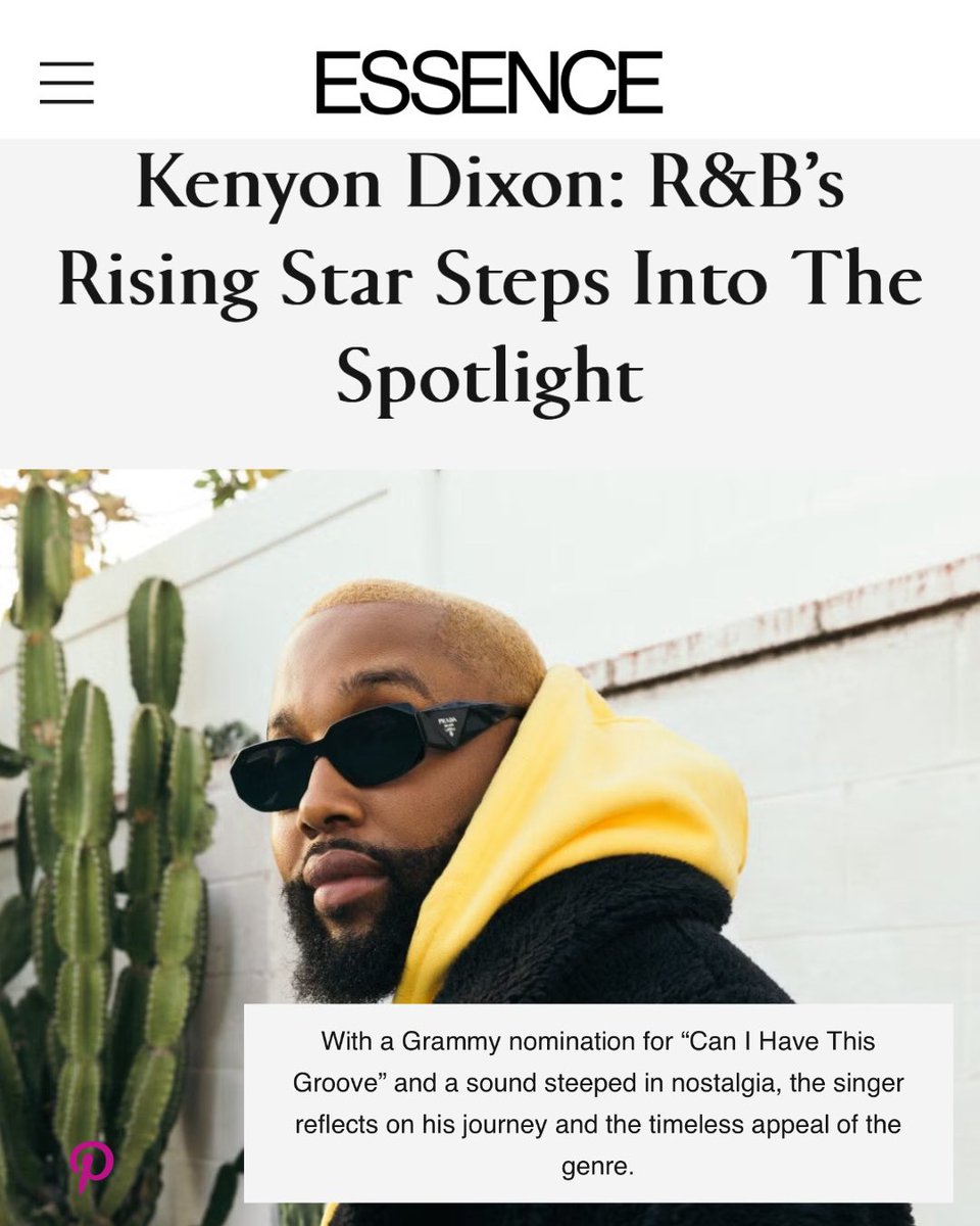kennygotsoul's tweet photo. Much love to @Essence x @coolhandoak ✍🏾 Any time spent talking about R&amp;B is a great time! Thank You 🙏🏽

Full article link below ⬇️⬇️
 https://t.co/wvHeGDKXEc https://t.co/j3feoKHhg0