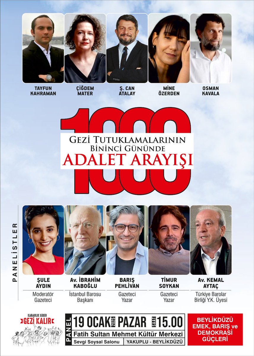 Merhaba, beğenilerinize teşekkür ederim. Etkinliğin geniş çevreye ulaşması için TEKRAR GÖNDER işlemini yapmanızı rica ediyoruz.