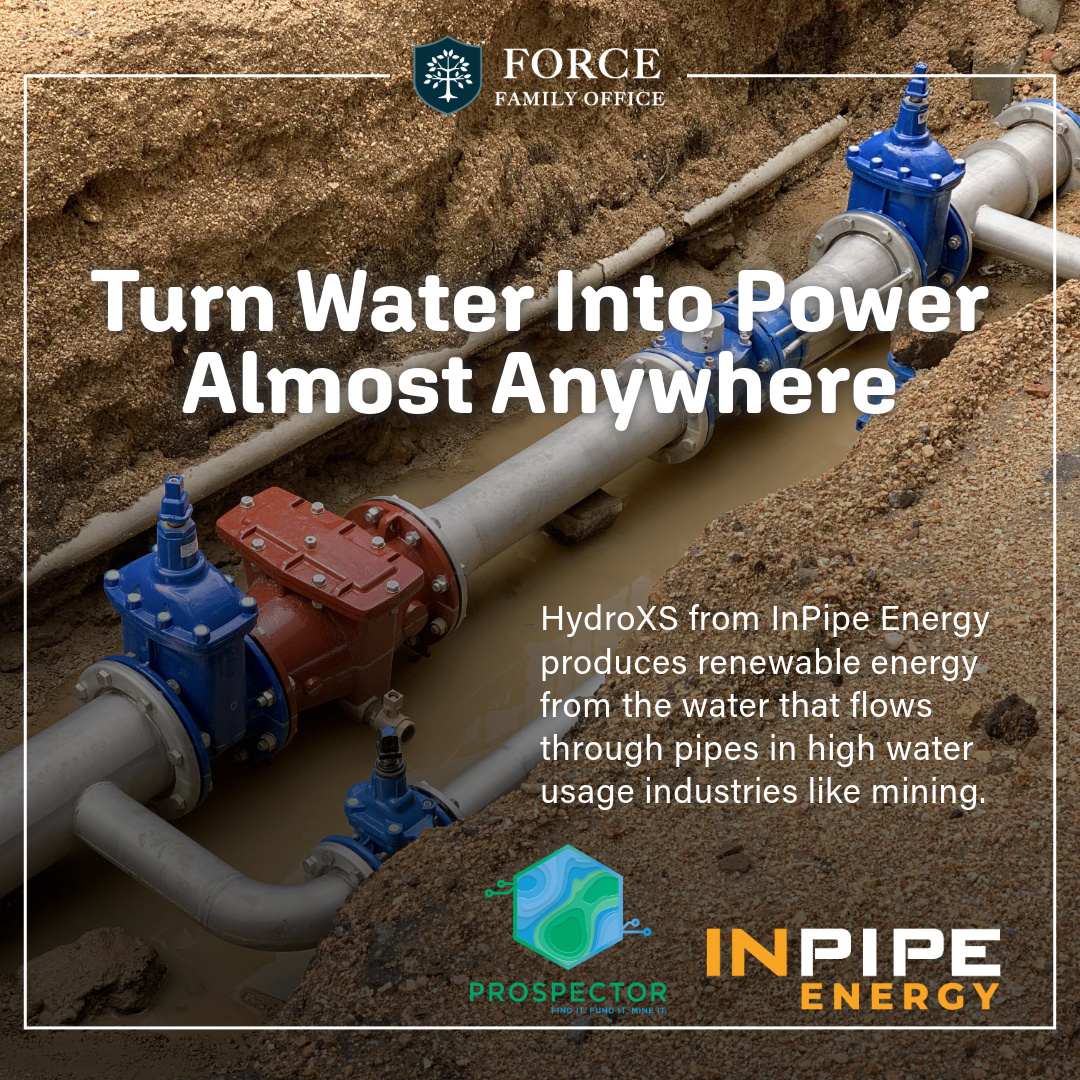 Prospector (@prospectorai) on Twitter photo 1 Week! - Join Emily King in a <a href="/force_wealth/">FORCE Family Office</a> Fireside Chat w/ Gregg Semler, CEO of <a href="/InPipeEnergy/">InPipe Energy</a>!
They'll be discussing how existing water infrastructure can be used to generate a new source of #RenewableEnergy for industries like #mining.
Register π hubs.la/Q032kYVb0 1 Week! - Join Emily King in a <a href="/force_wealth/">FORCE Family Office</a> Fireside Chat w/ Gregg Semler, CEO of <a href="/InPipeEnergy/">InPipe Energy</a>!
They'll be discussing how existing water infrastructure can be used to generate a new source of #RenewableEnergy for industries like #mining.
Register π hubs.la/Q032kYVb0