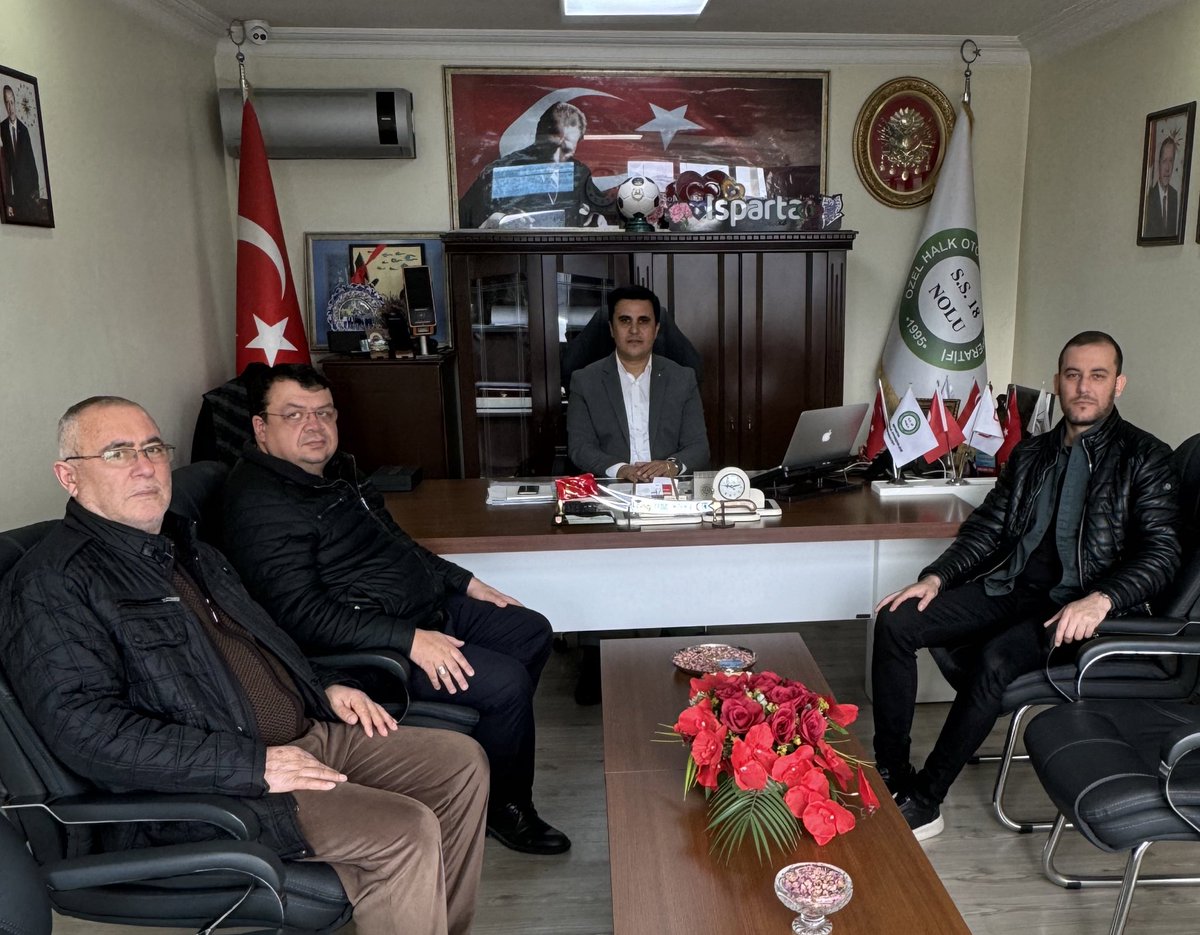 Hizmet-İş Sendikası Isparta İl Başkanlığı olarak Özel Halk Otobüsleri Kooperatif Başkanı Faruk Daşdöner’e ziyarette bulunduk. Kıymetli başkanımıza ilgi ve alakalarından dolayı teşekkür ederiz.