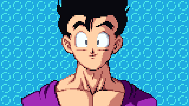 Gokuspriter888's tweet photo. Son Gohan pixel art! https://t.co/2zAQM3vwEa