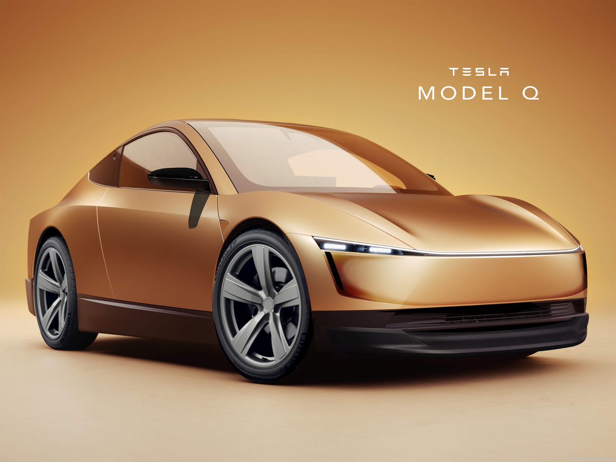 IanpmMcclure's tweet photo. 2025 Tesla Model Q
My vision of the “pointless” Tesla model.
Not much needs to change
Some of us still like the joy of driving
@MKBHD @UnboxTherapy @SawyerMerritt @wholemars @tesla_raj @Teslarati @InsideEVs @stevenmarkryan @MatthewDR @woodhaus2
#Tesla #TeslaModelQ https://t.co/NYXLerQdnF