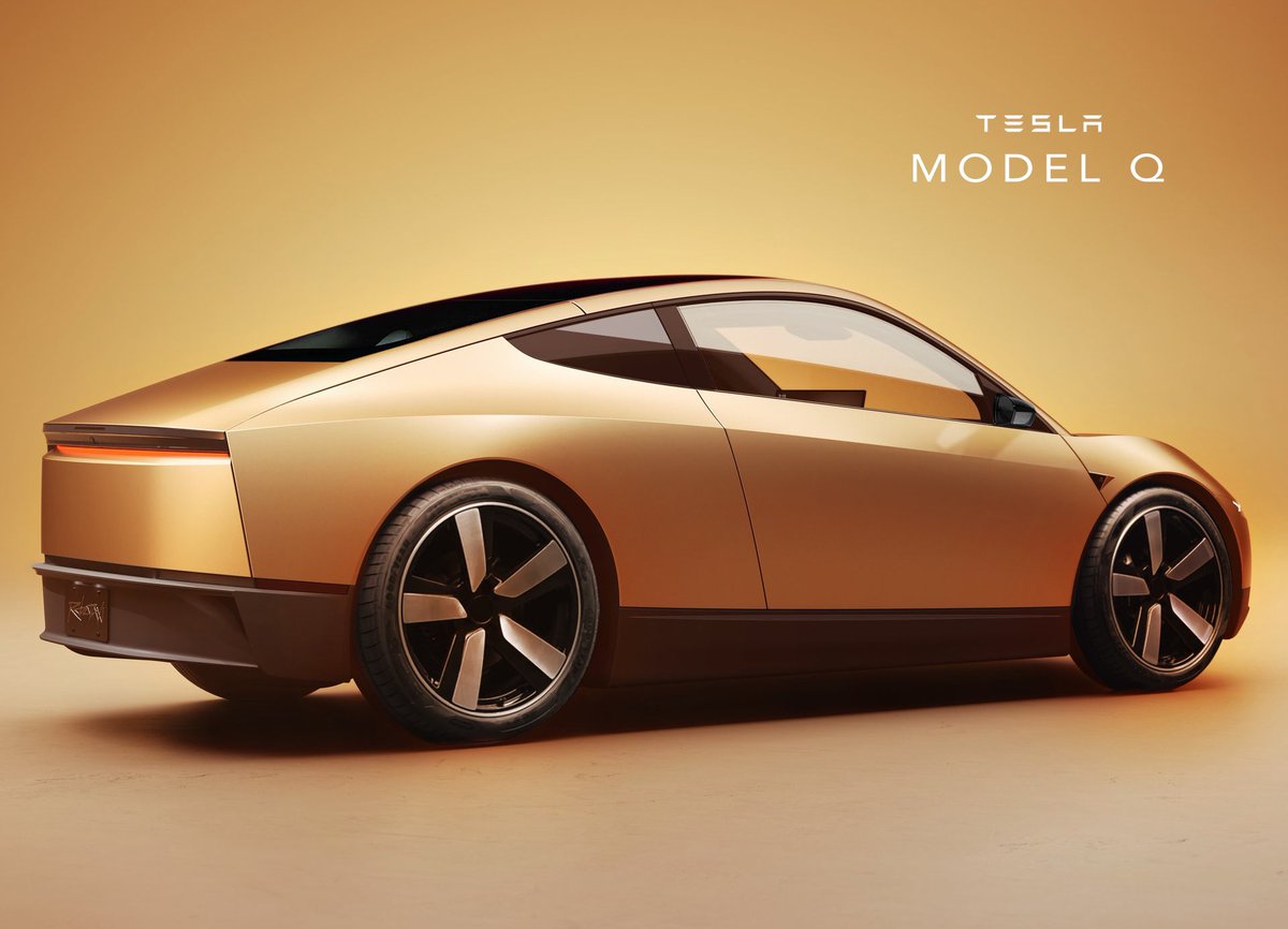 IanpmMcclure's tweet photo. 2025 Tesla Model Q
My vision of the “pointless” Tesla model.
Not much needs to change
Some of us still like the joy of driving
@MKBHD @UnboxTherapy @SawyerMerritt @wholemars @tesla_raj @Teslarati @InsideEVs @stevenmarkryan @MatthewDR @woodhaus2
#Tesla #TeslaModelQ https://t.co/NYXLerQdnF